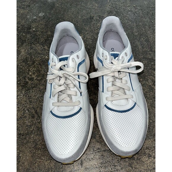 Cole Haan Men\'s Crosscourt Downtown Sneakers Glacier Gray Teal Ivory Size 11M main image 15